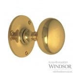 Windsor Brass Traditional Victorian Knob Set - Handles Plus