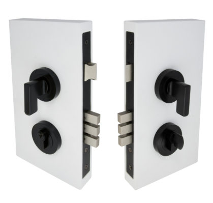 Mini Lever Entrance Lock Kit Round 60mm