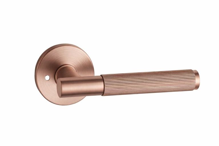 Linea Lever in Rose finish